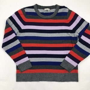 Court & Rowe Sweater Top Striped Belle Noel Sz XL